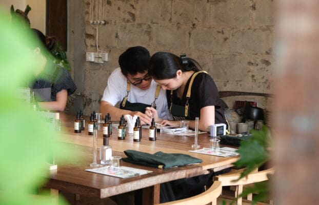 Perfume workshop in Ho Chi Minh