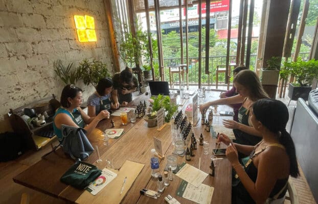 NOTE Perfume workshop at Ho Chi Minh Sai Gon Ward