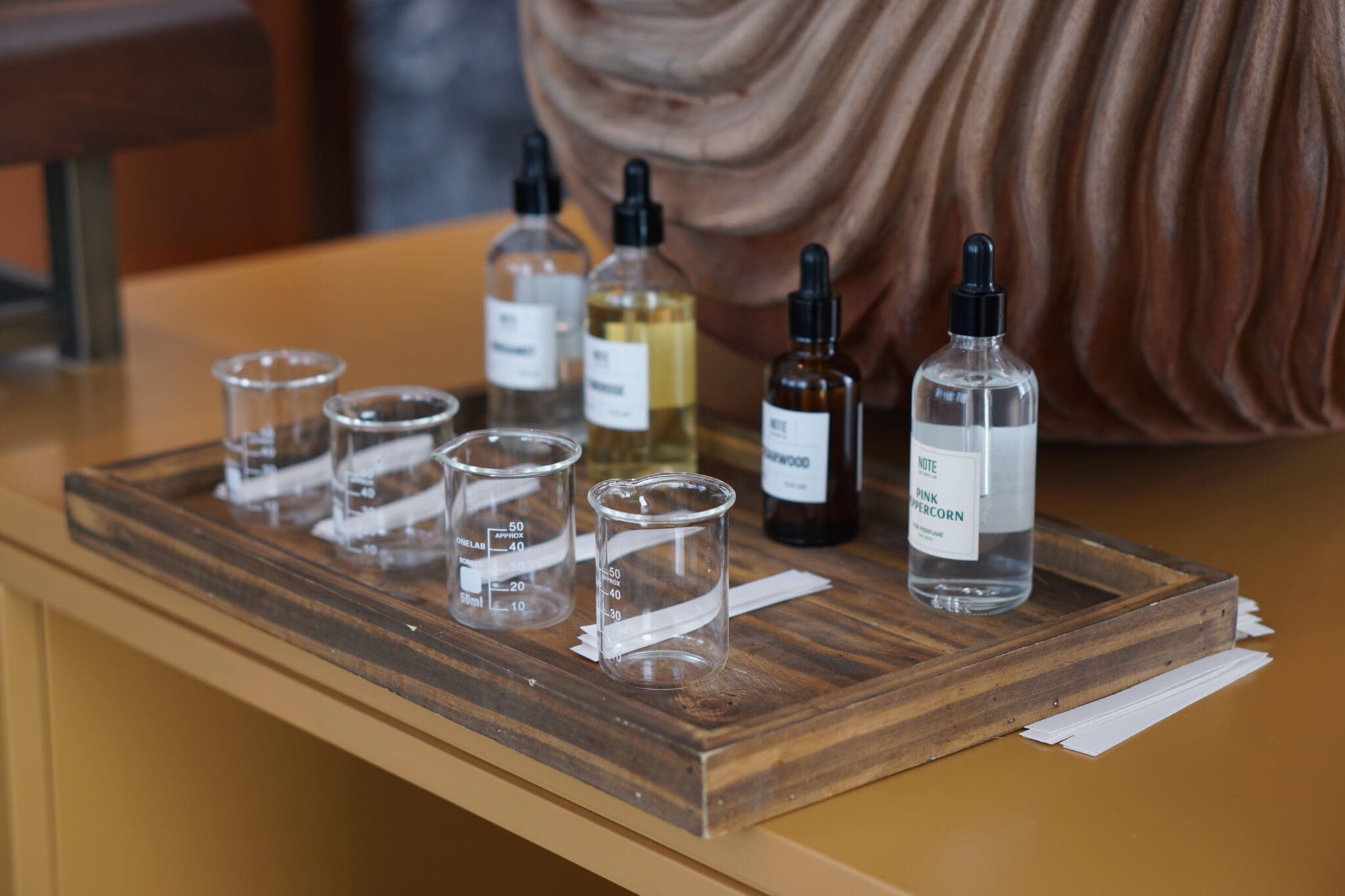 Custom Perfume Workshop, Signature Scent, Vietnam Travel Experience, Perfume Making Workshop Ho Chi Minh, Unique Souvenir Vietnam, NOTE - The Scent Lab.