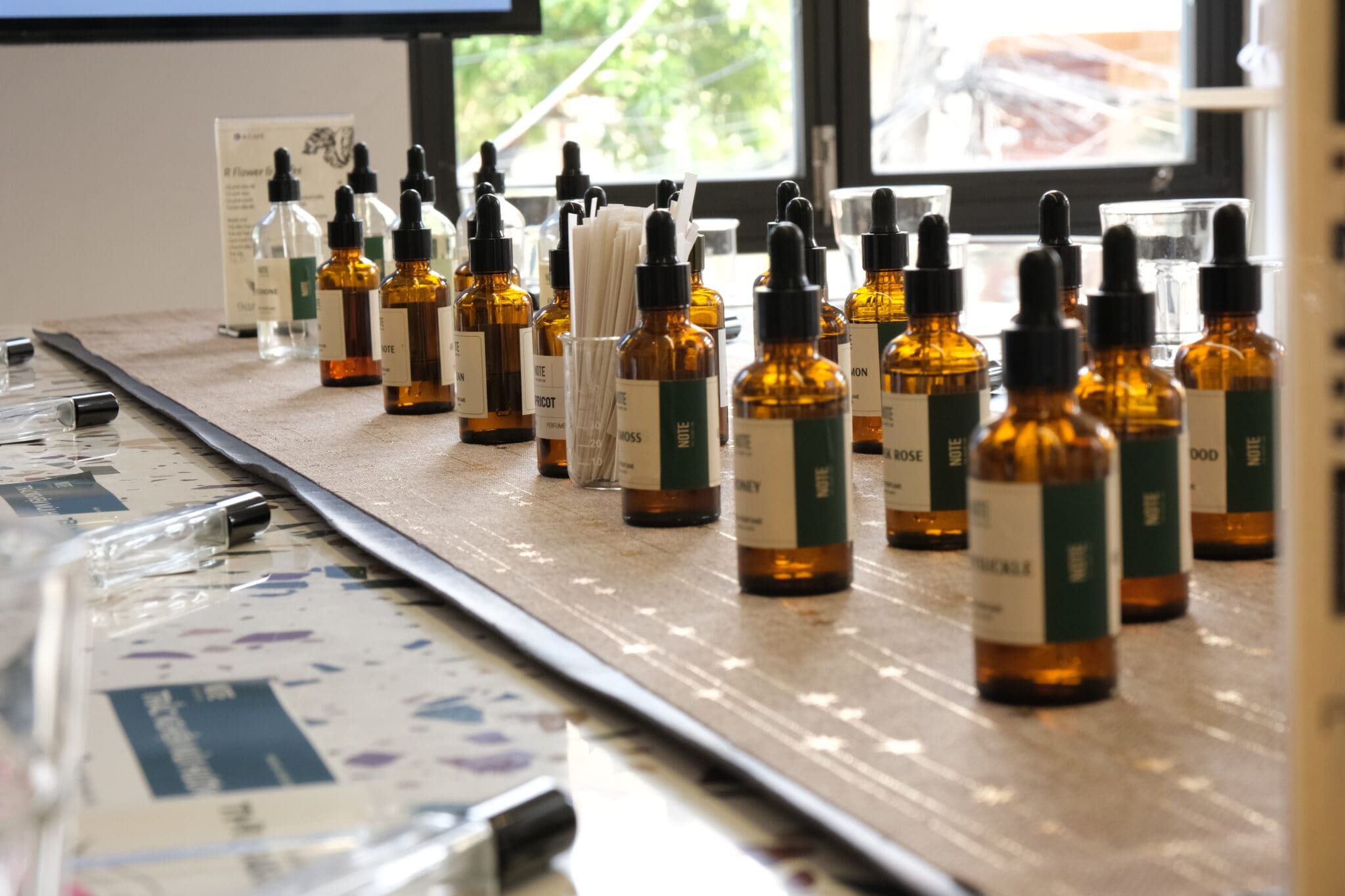 Custom Perfume Workshop, Signature Scent, Vietnam Travel Experience, Perfume Making Workshop Ho Chi Minh, Unique Souvenir Vietnam, NOTE - The Scent Lab.