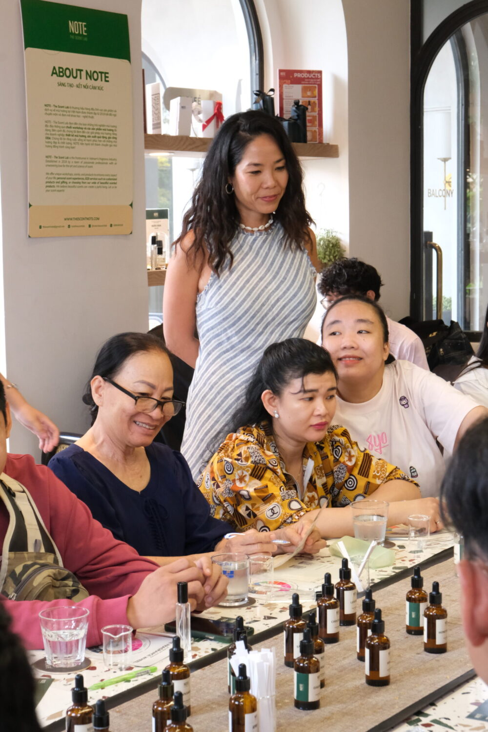 Perfume workshop bundles for travel agency