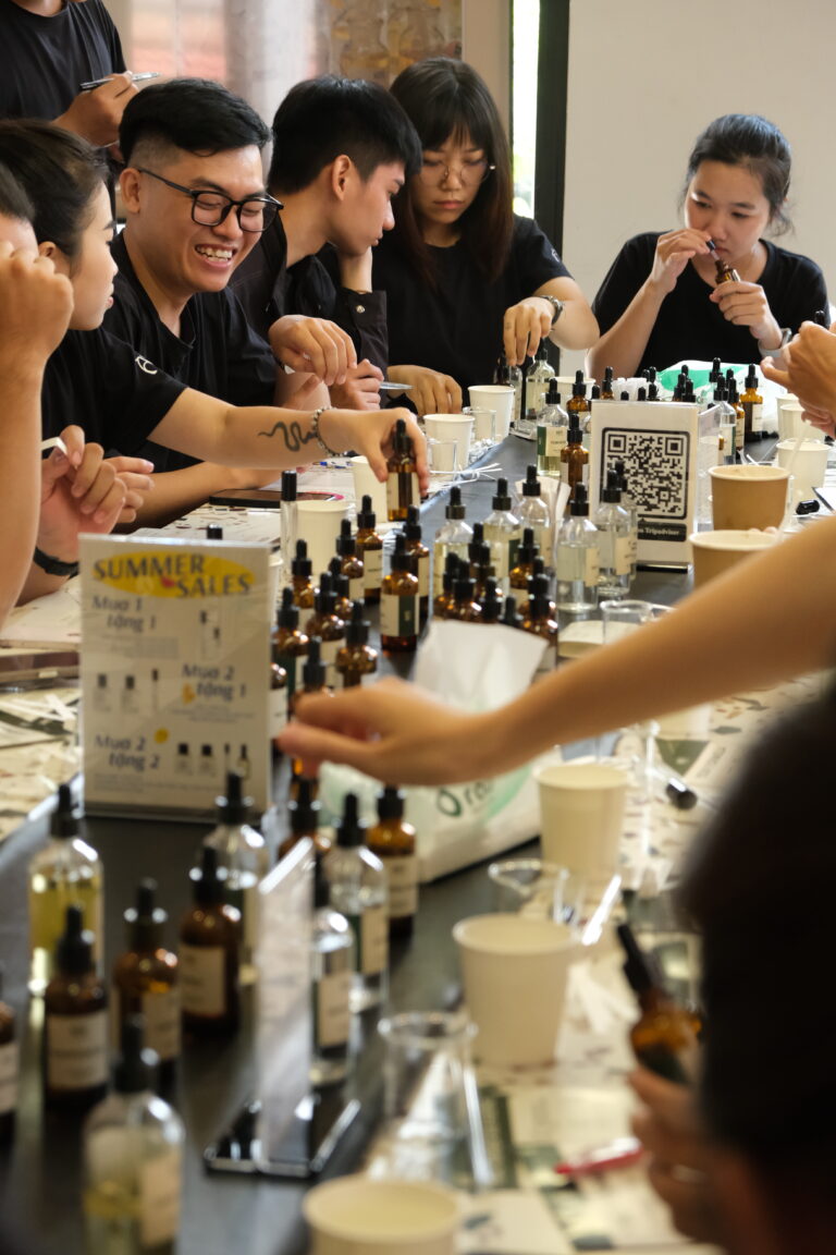 Perfume Making Workshop Vietnam Travel Experience Perfume Workshop Ho Chi Minh Cafe Apartment Thao Dien NOTE   The Scent Lab