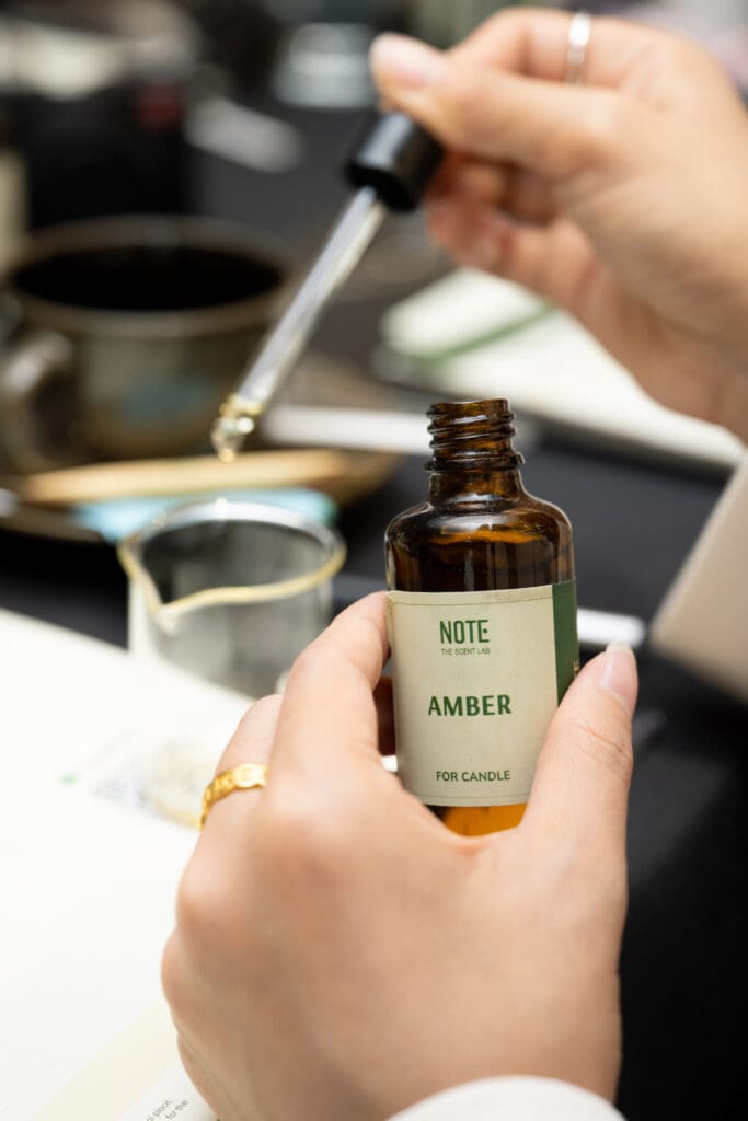 Perfume workshop B2B workshop Relationship building Client appreciation