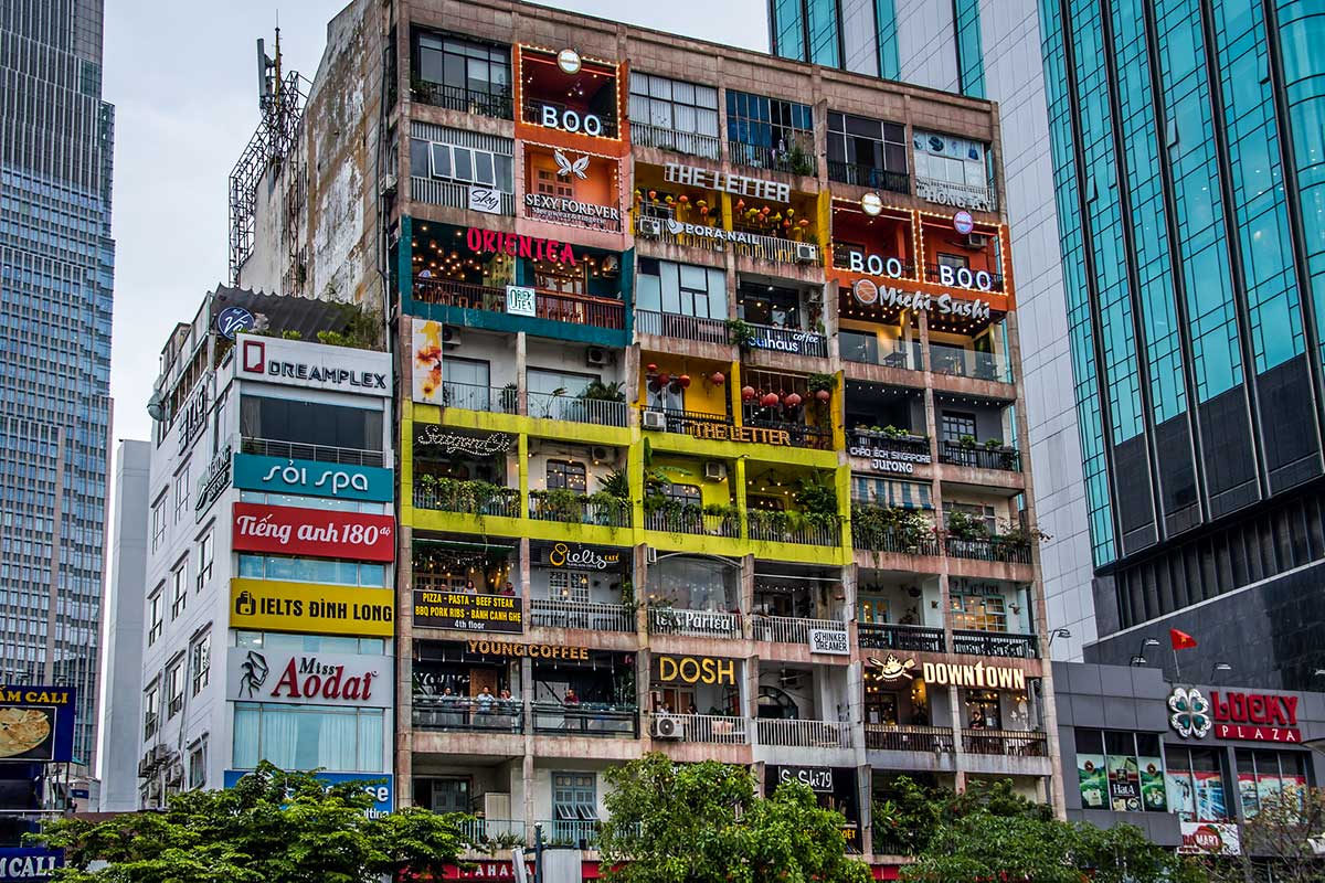 The Cafe Apartment Nguyen Hue Walking Street Best Places to Visit in Ho Chi Minh City Ho Chi Minh Attractions Tourist Attractions