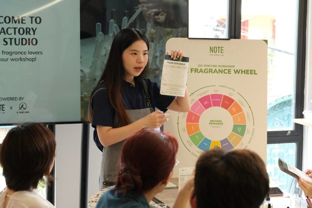 DIY Perfume Workshop Vietnam Travel Experience Perfume Making Workshop Ha Noi Local Activities NOTE   The Scent Lab