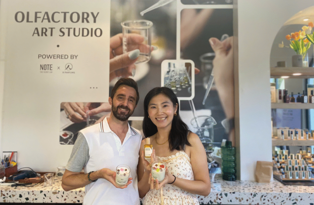 DIY Perfume workshop travelers Vietnam Ho Chi Minh City tourist solo