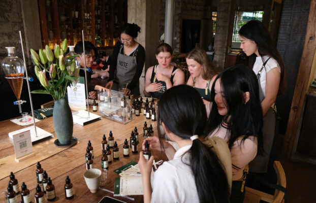 Perfume Making Workshop Vietnam Travel Experience Perfume Workshop Ho Chi Minh Cafe Apartment Thao Dien NOTE   The Scent Lab