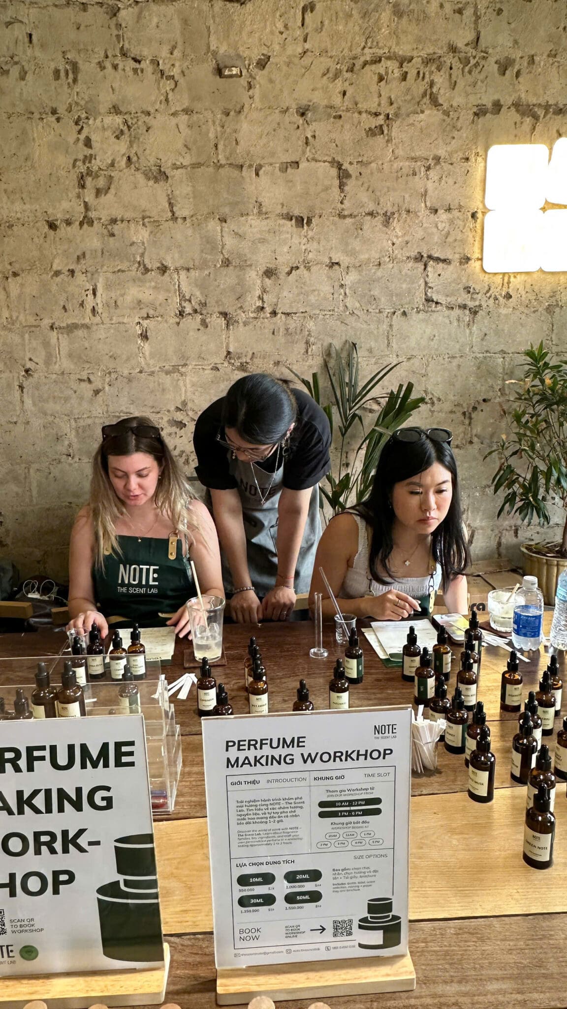 Slow travel Vietnam Europeans 3 weeks perfume workshop Saigon NOTE