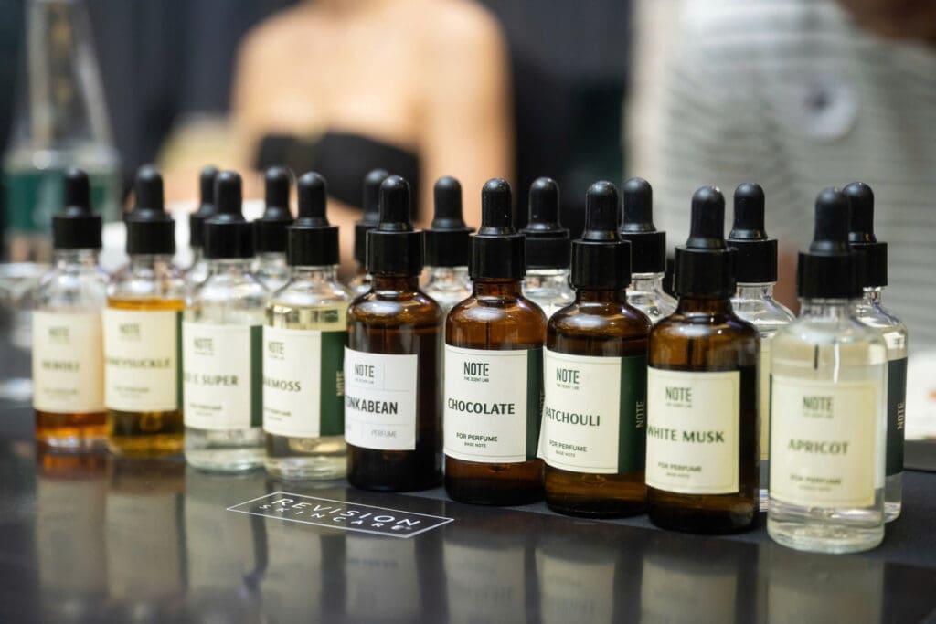 Perfume workshop B2B workshop Relationship building Client appreciation