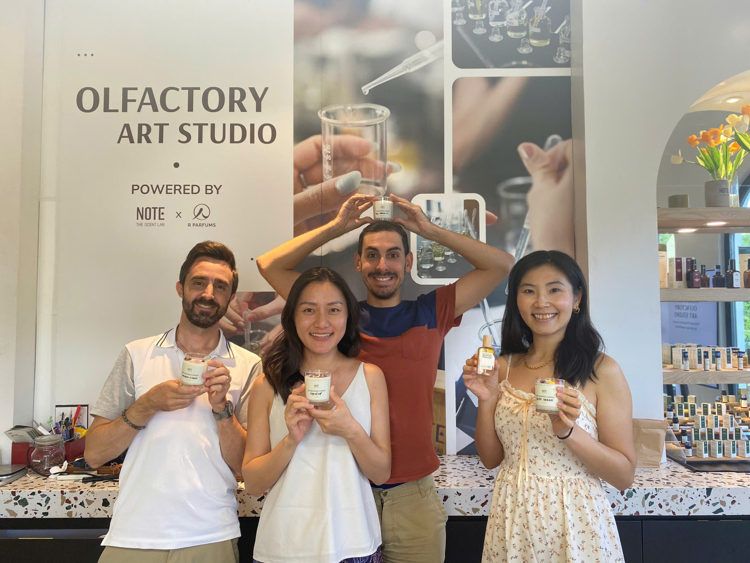 DIY perfume workshop travelers Vietnam Ho Chi Minh City tourist solo