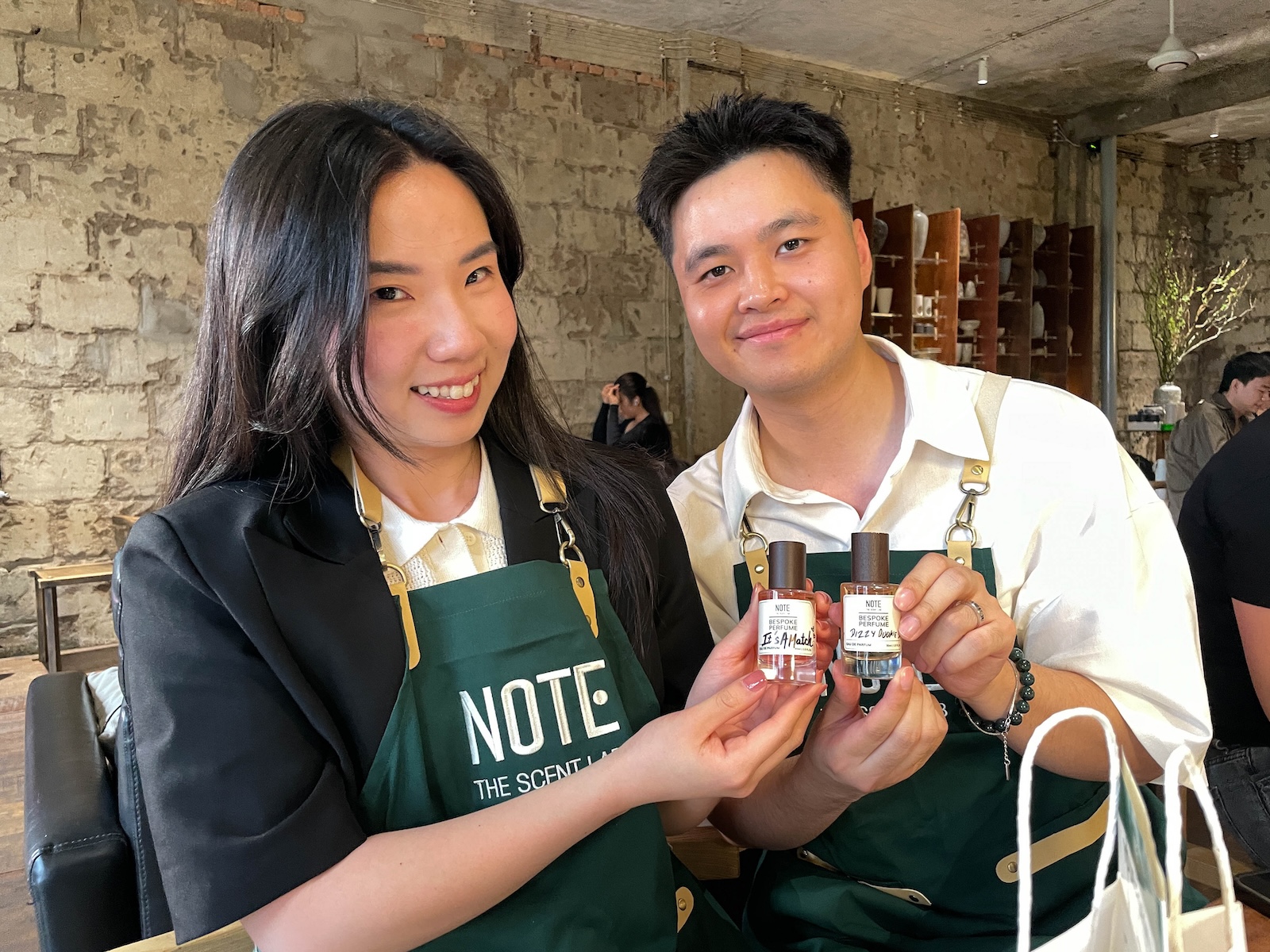 Perfume workshop for couple Perfume Workshop by NOTE The Scent Lab Perfume workshop for couple