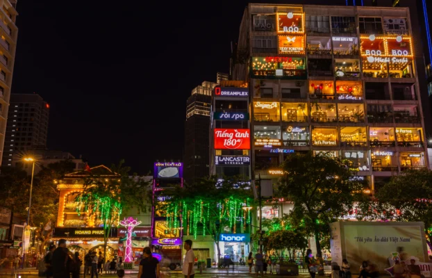 Nguyen Hue walking street Best Places to Visit in Ho Chi Minh City tourist attractions things to do in Ho Chi Minh