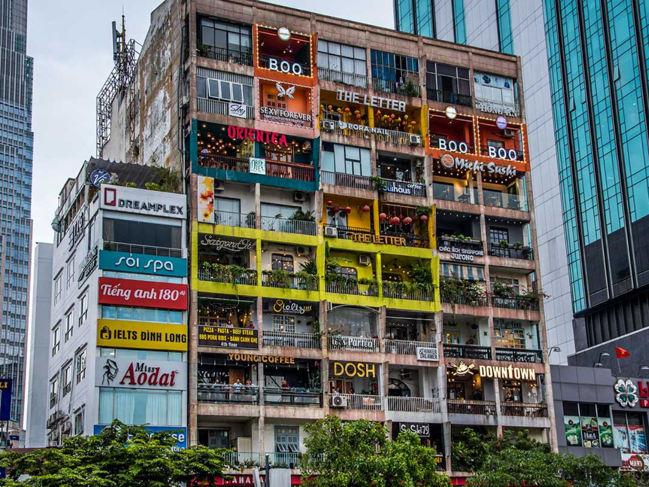 Unique Experience at the Cafe Apartment in Ho Chi Minh City