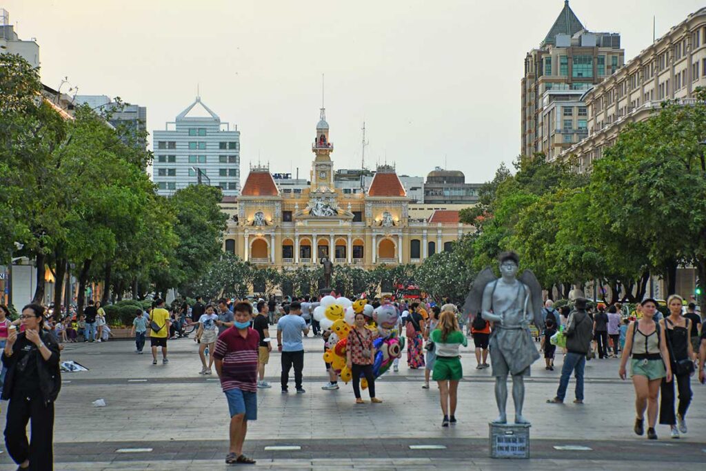 Nguyen Hue walking street Best Places to Visit in Ho Chi Minh City tourist attractions things to do in Ho Chi Minh