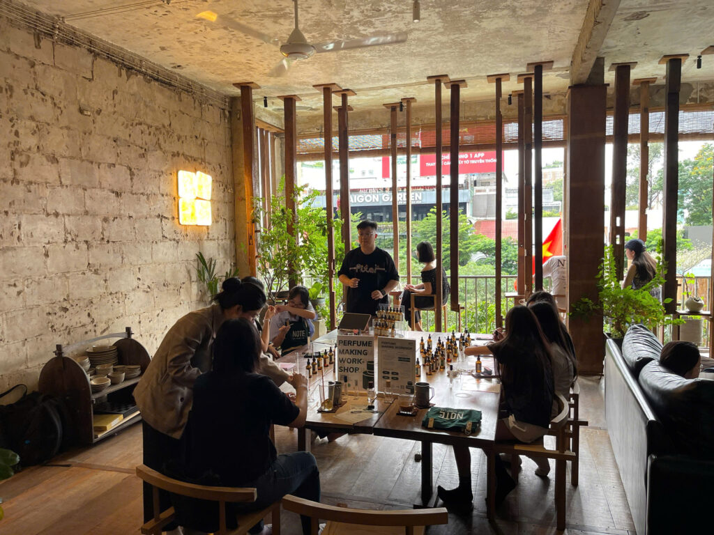 NOTE   The Scent Lab Cafe Apartment Best Places to Visit in Ho Chi Minh City tourist attractions things to do in Ho Chi Minh