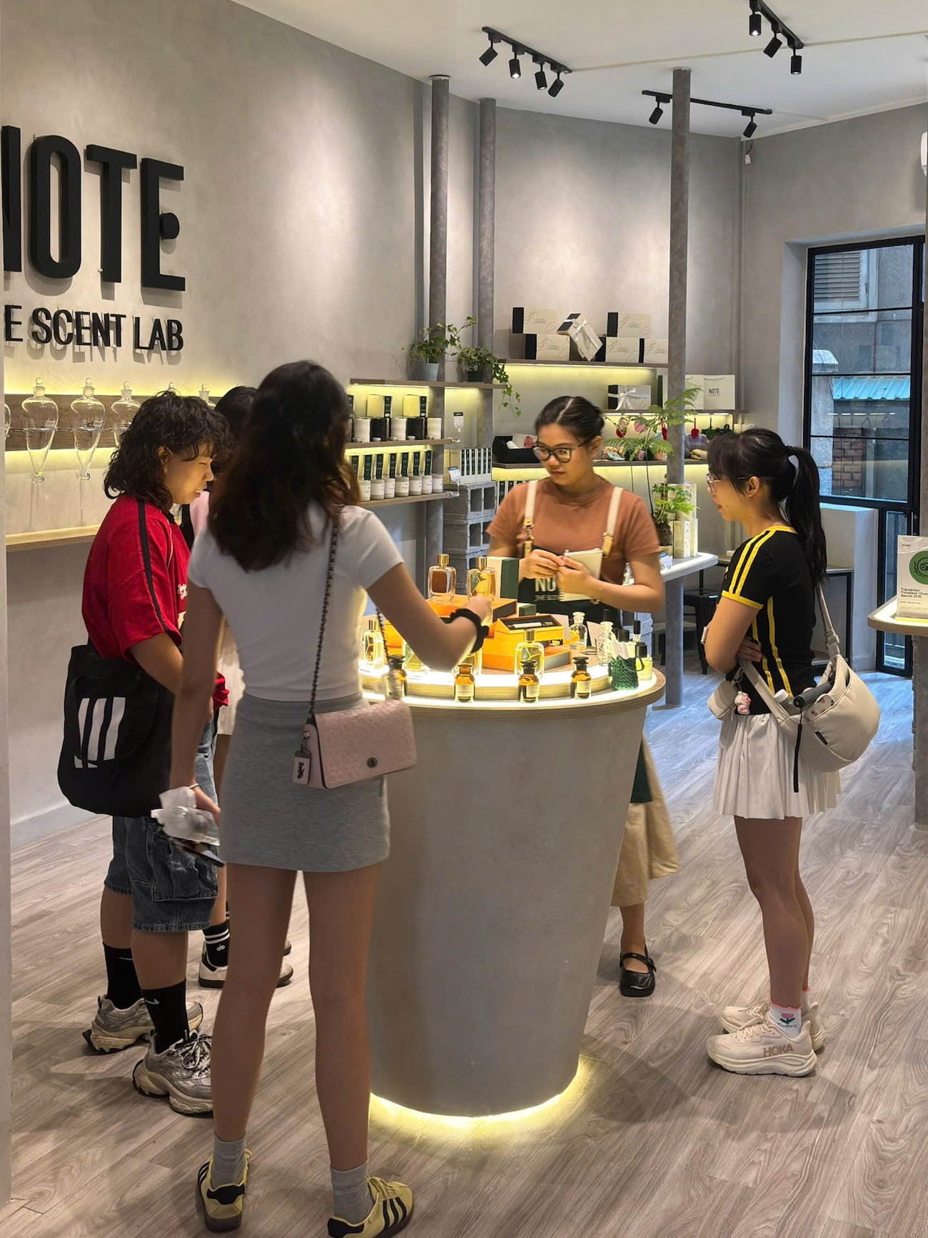 Local perfume store at Ho Chi Minh Perfume Workshop by NOTE The Scent Lab Local perfume store at Ho Chi Minh