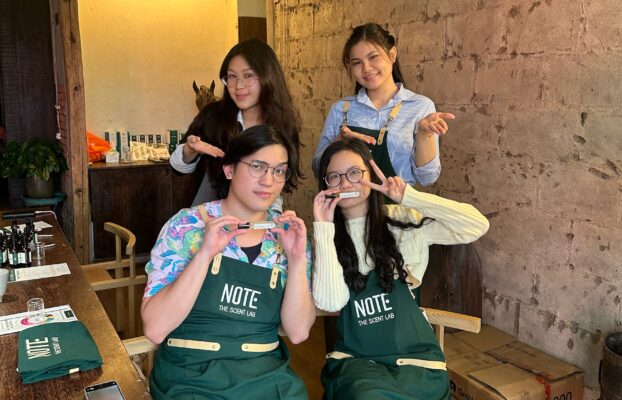 Fragrance awakens taste memory takes a bite