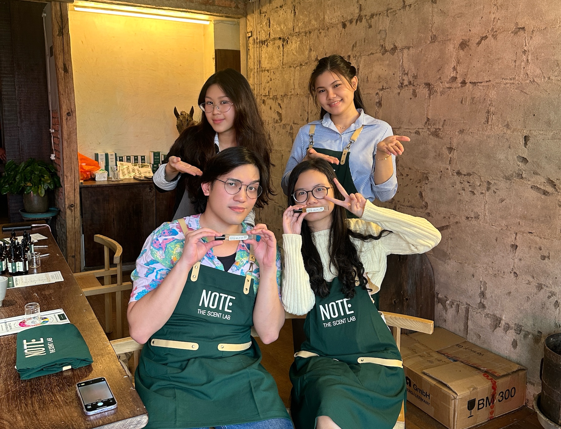 Fragrance awakens taste memory takes a bite