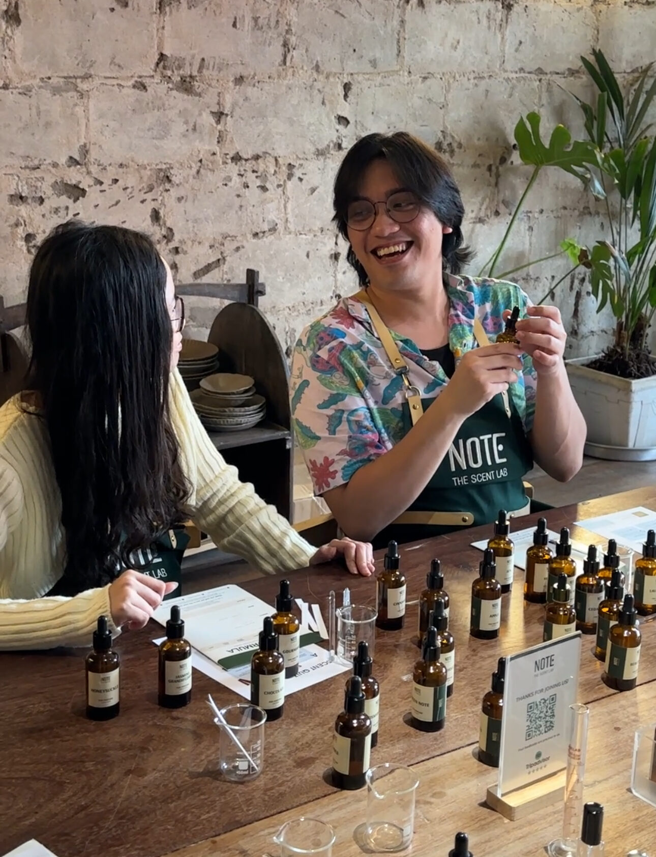 Perfume making workshop in Vietnam Perfume Workshop by NOTE The Scent Lab Perfume making workshop in Vietnam
