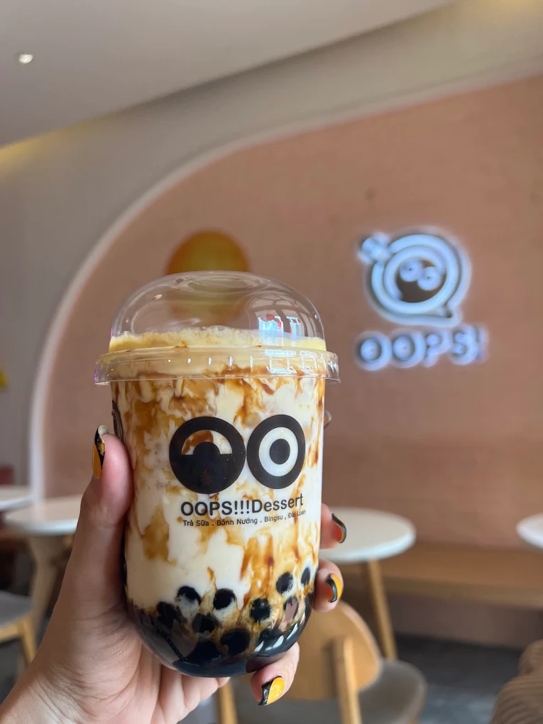 OOPS Taiwanese Milk Tea  Bakery The Cafe Apartment Travel Guide Ho Chi Minh Itinerary