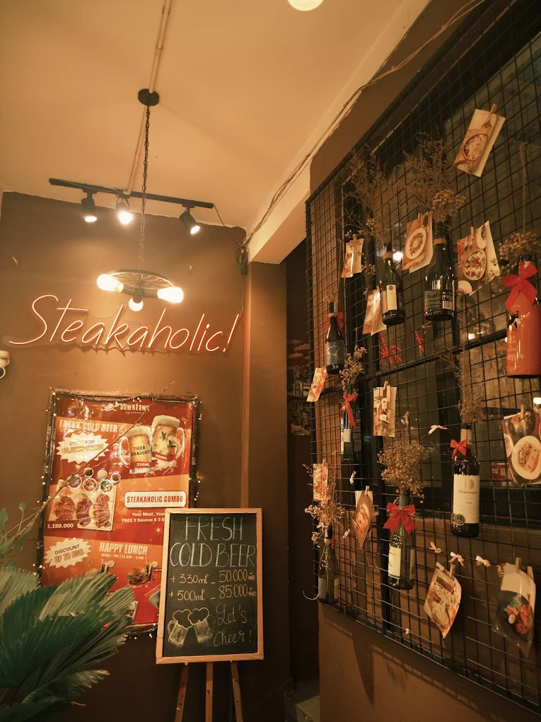 Downtown Steakhouse The Cafe Apartment Travel Guide Ho Chi Minh Itinerary