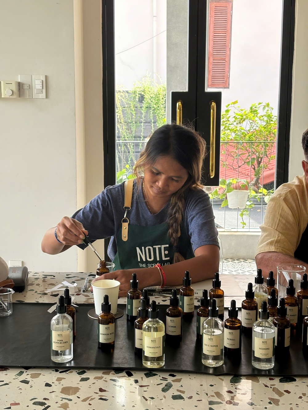 Bespoke fragrance NOTE Perfume making workshop Perfume Workshop by NOTE The Scent Lab Bespoke fragrance