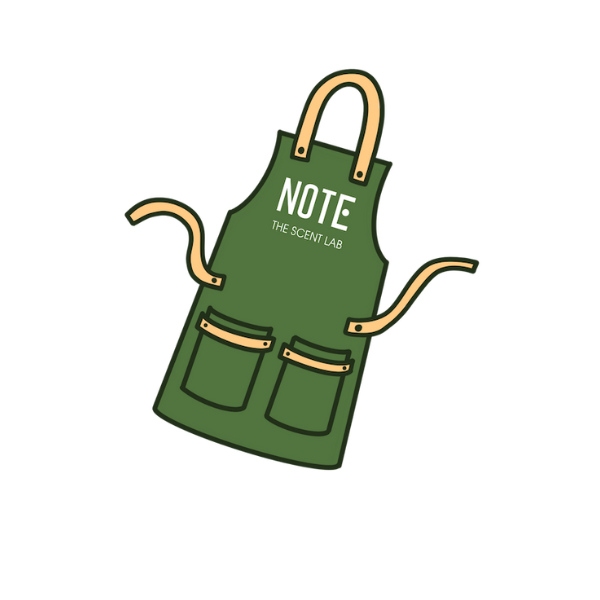 NOTE   The Scent Lab apron