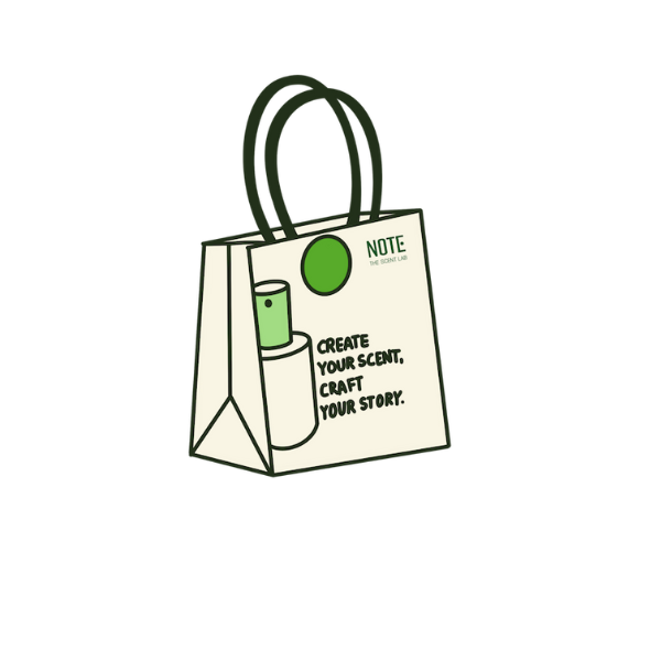NOTE   The Scent Lab craft tote
