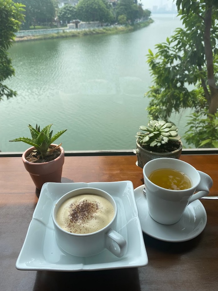 Egg Coffee Oriberry West Lake christmas activities in hanoi