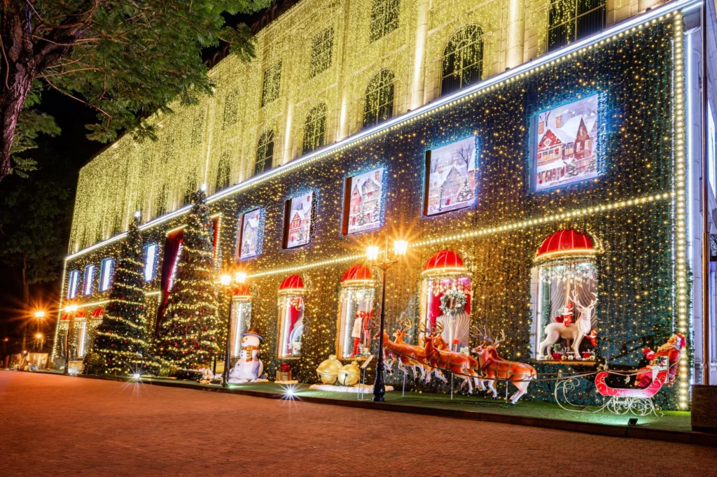 Diamond Plaza christmas activities in ho chi minh christmas activities in ho chi minh city 2025 christmas atmosphere in saigon
