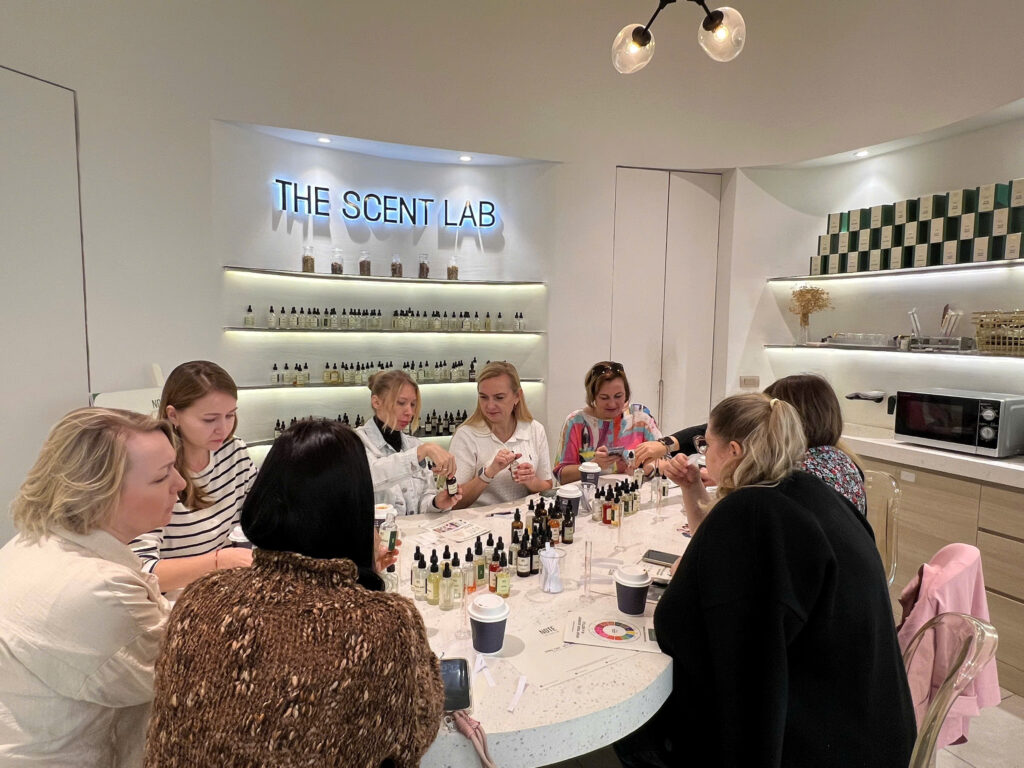 perfume workshop note the scent lab christmas activities in hanoi