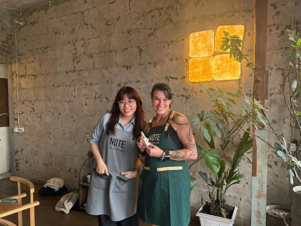 perfume workshop note the scent lab vietnam tet 2026