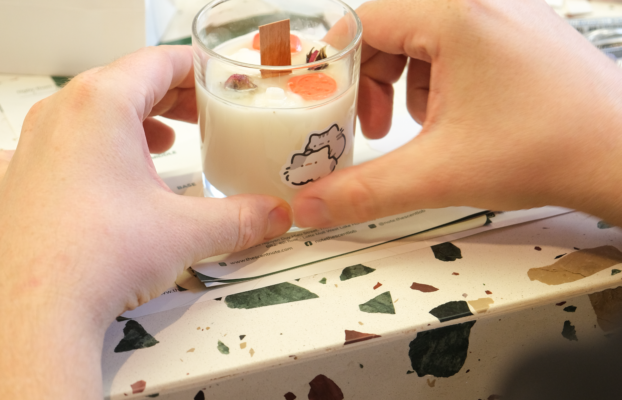 note candle workshop