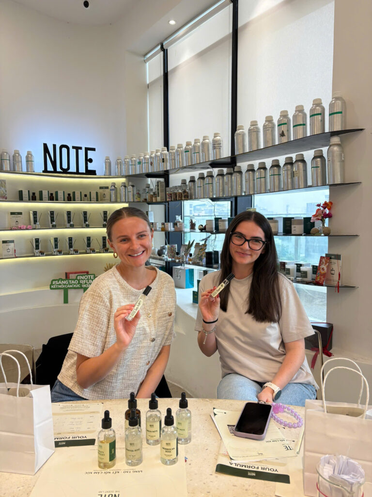 Gemstone silver clay ring workshop Silver making class Hanoi DIY jewelry workshop Vietnam craft workshops in Hanoi unique experiences in Hanoi