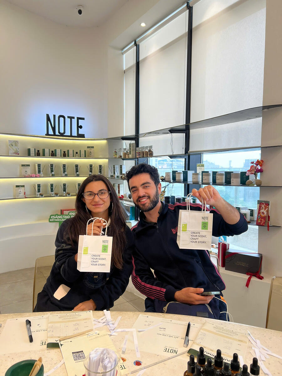 NOTE Perfume workshop in Hanoi