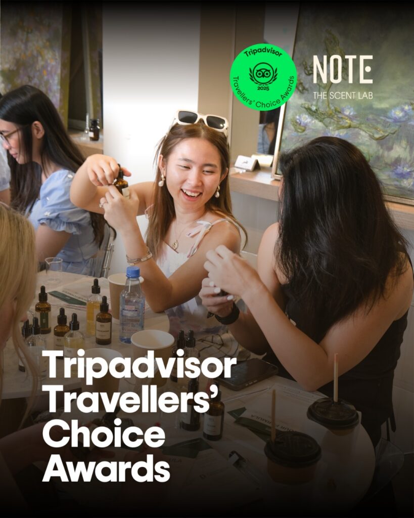 corporate perfume making workshop in Vietnam