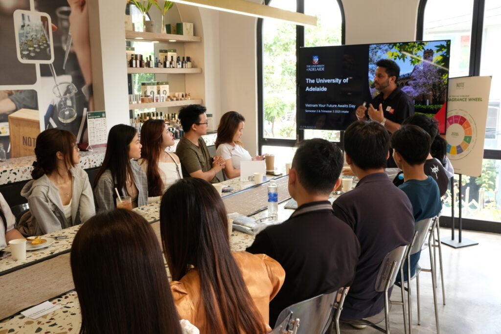 corporate perfume making workshop in Vietnam