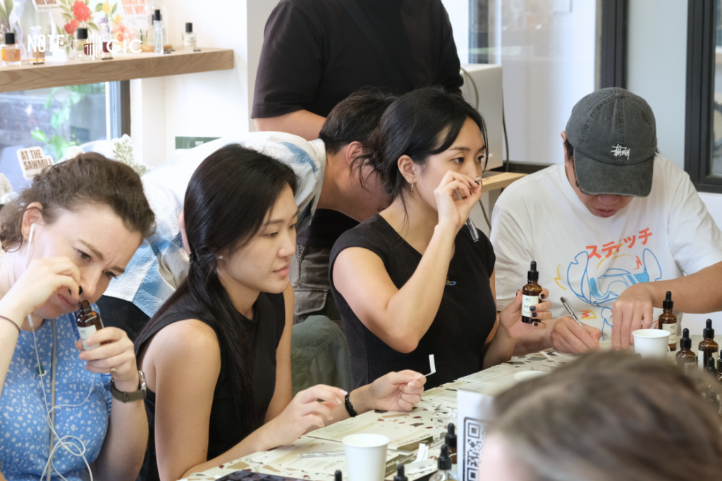 corporate perfume making workshop in Vietnam