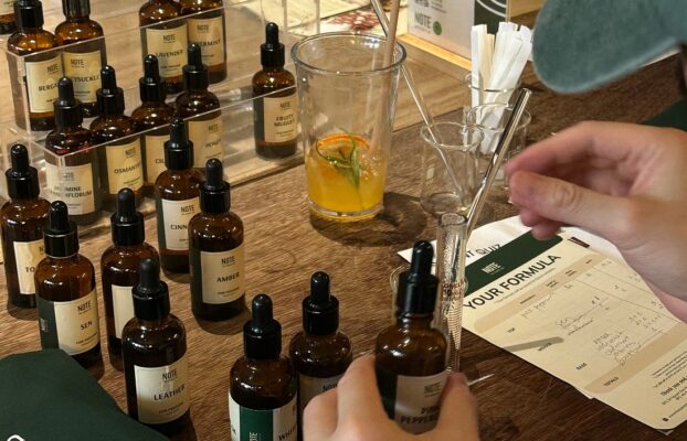 Perfume making workshop