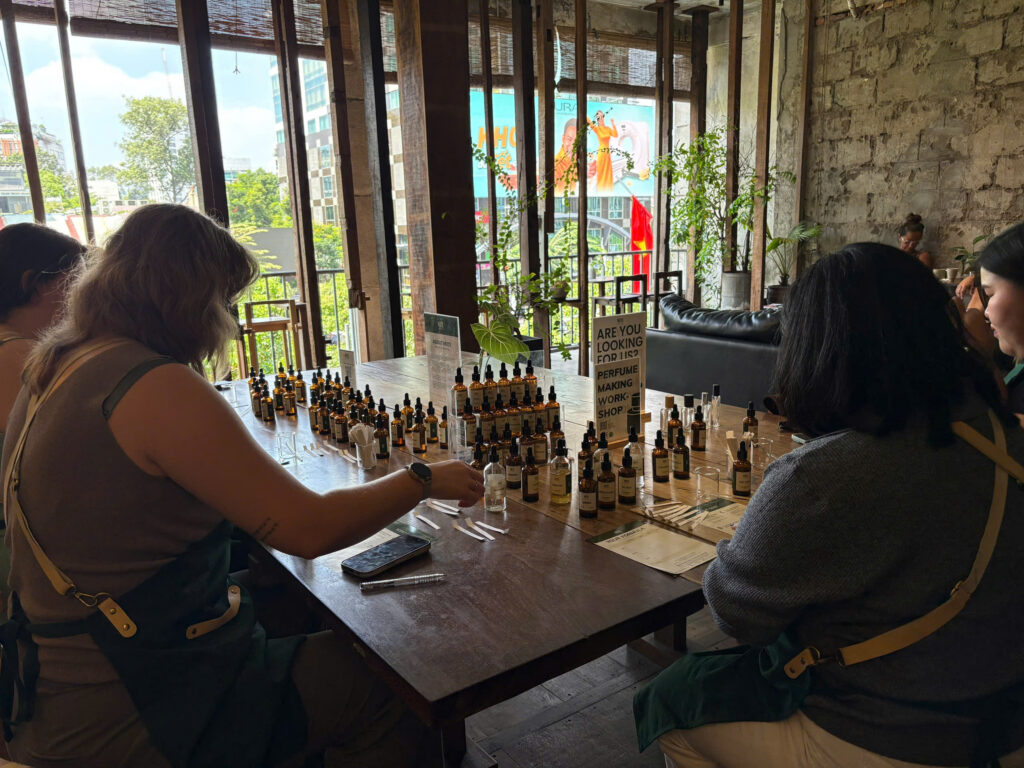 NOTE The Scent Lab Ho Chi Minh City Perfume workshop
