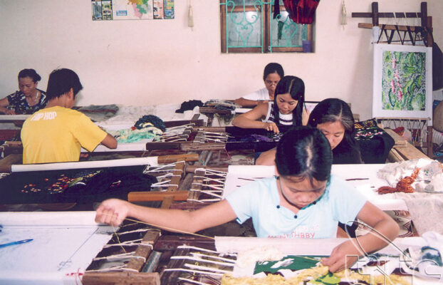 Embroidery Workshop in an Ancient House Unique experiences in Hanoi Traditional Vietnamese hand embroidery
