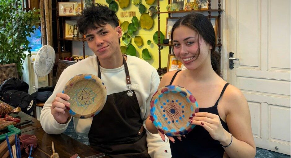 The Quiet Craft: A Wood Carving Workshop in Hanoi