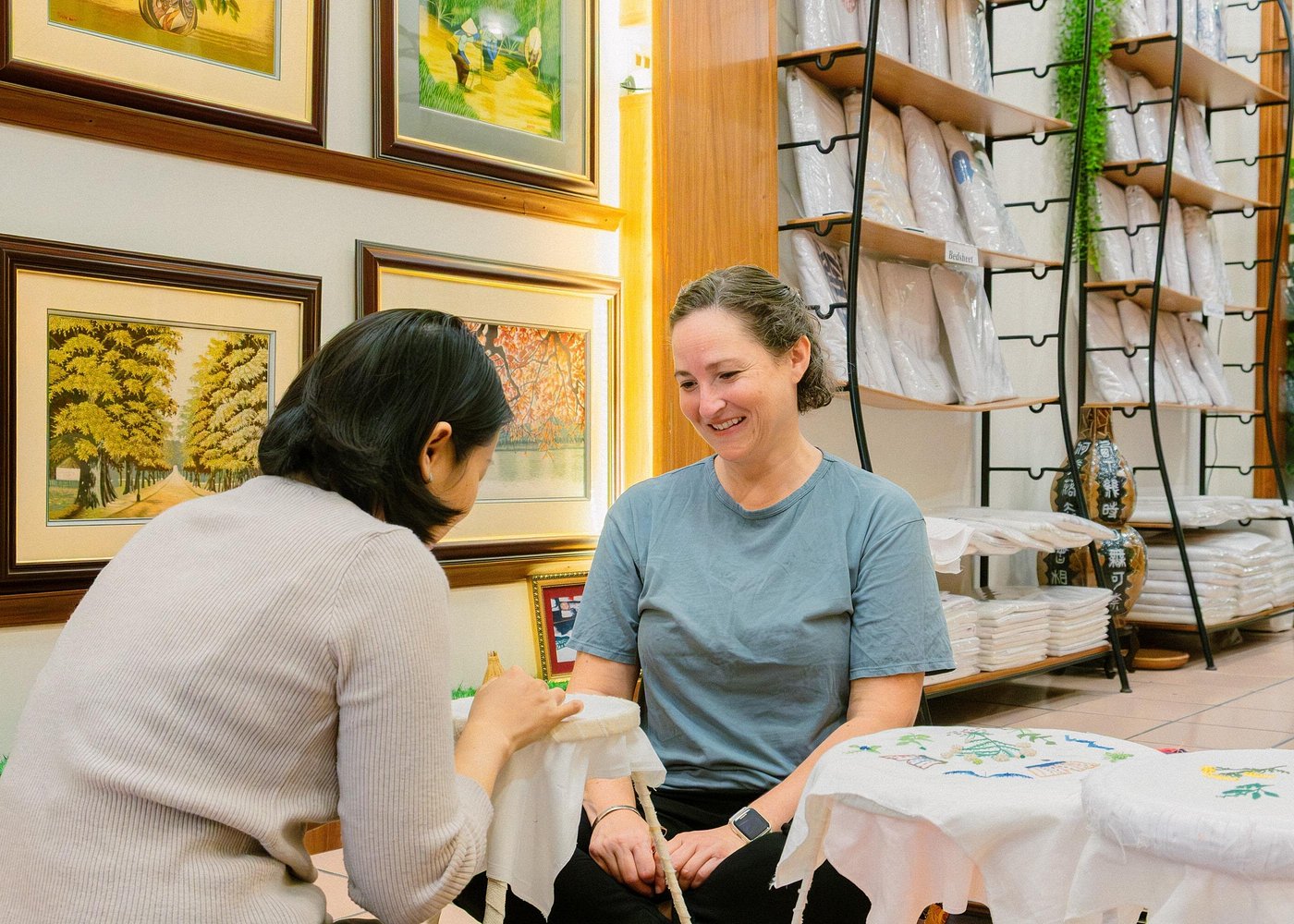 Embroidery Workshop in an Ancient House Unique experiences in Hanoi Traditional Vietnamese hand embroidery