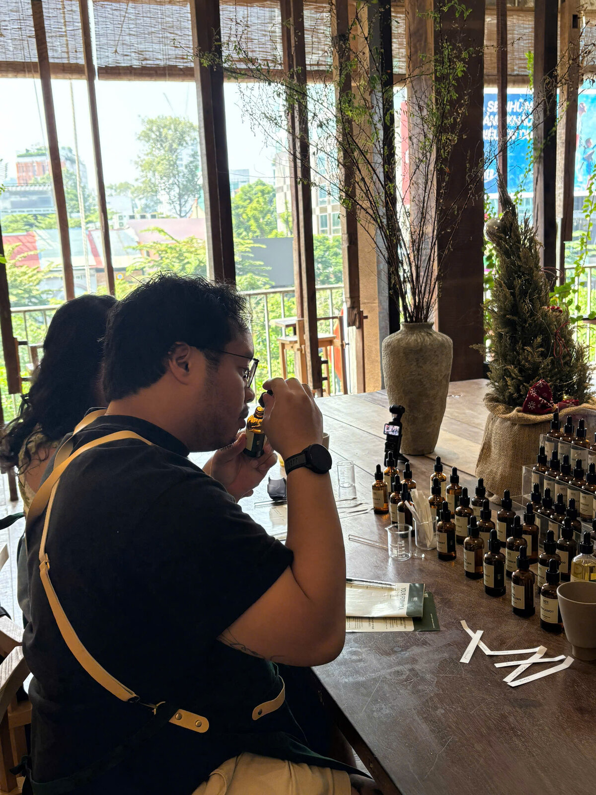 Perfume workshop at NOTE The Scent Lab Saigon