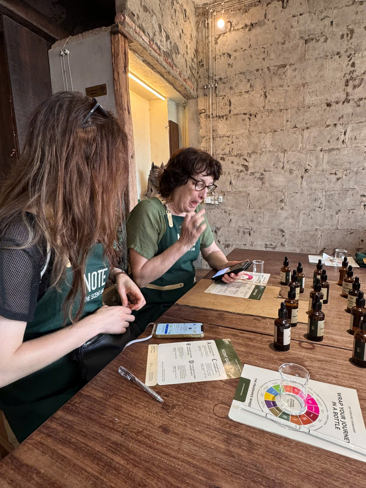 Perfume workshop at NOTE The Scent Lab Saigon