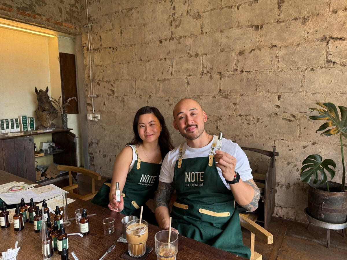 Perfume workshop at NOTE The Scent Lab Saigon