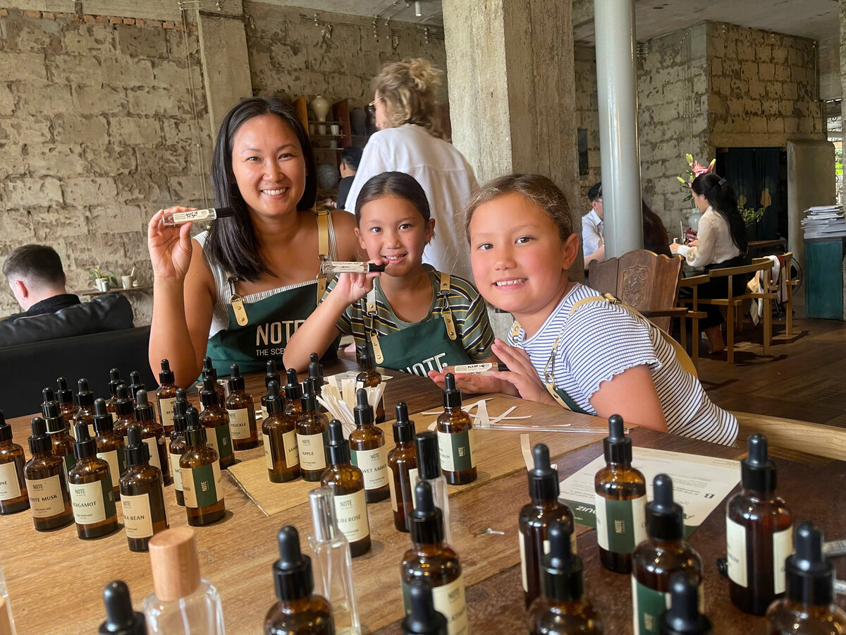在NOTE创作受日本香气启发的定制香水