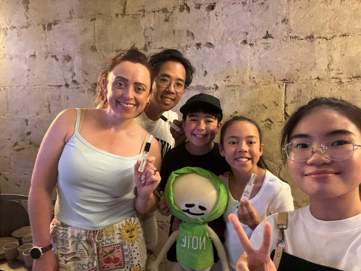 unique experiences Vietnam  creating custom scent at NOTE The Scent Lab