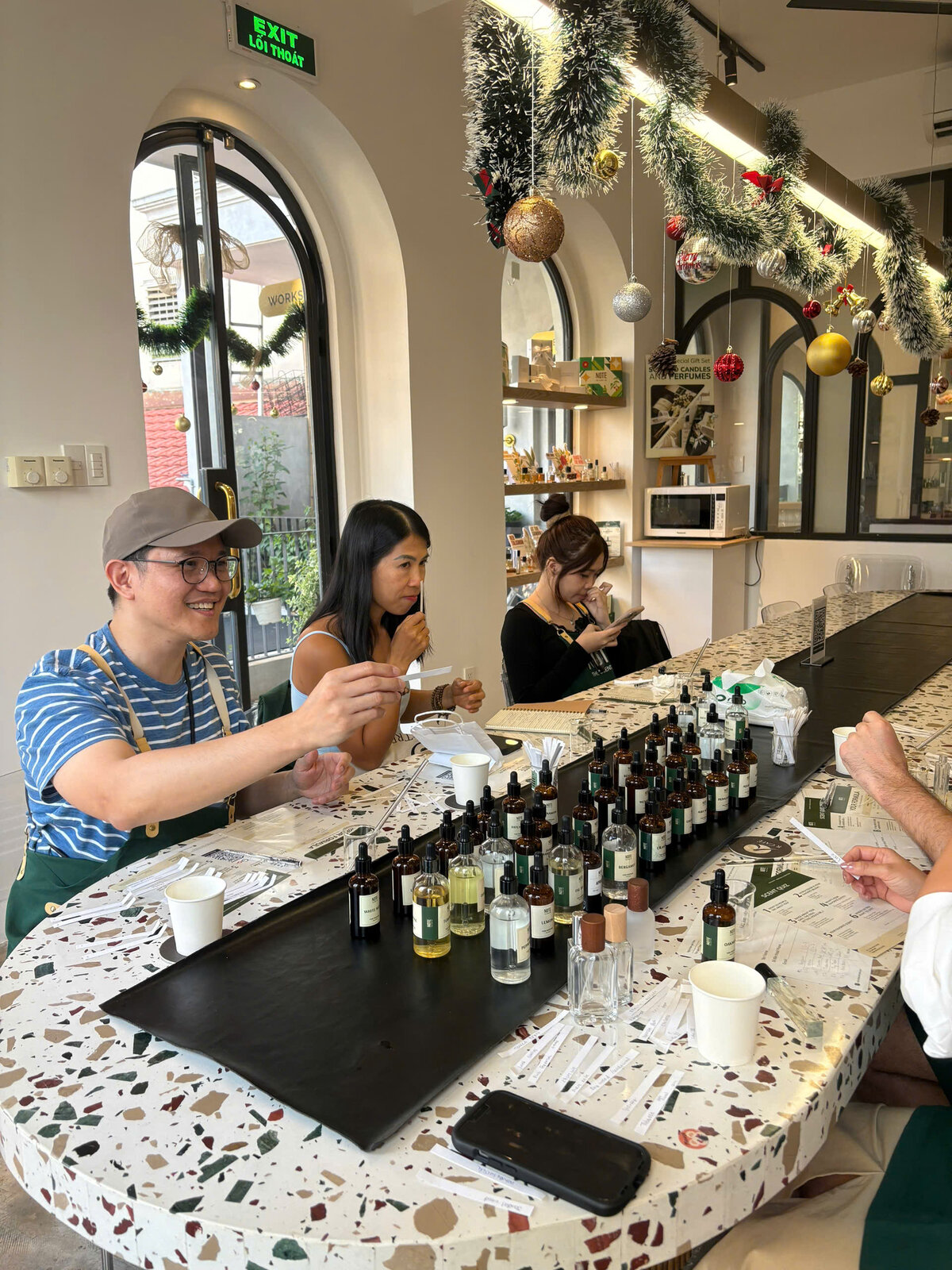 unique things to do Da Nang  creating custom scent at NOTE The Scent Lab