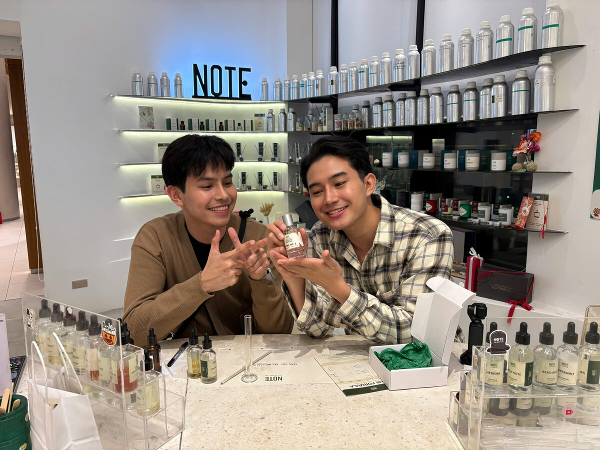 unique things to do Ninh Binh  creating custom scent at NOTE The Scent Lab